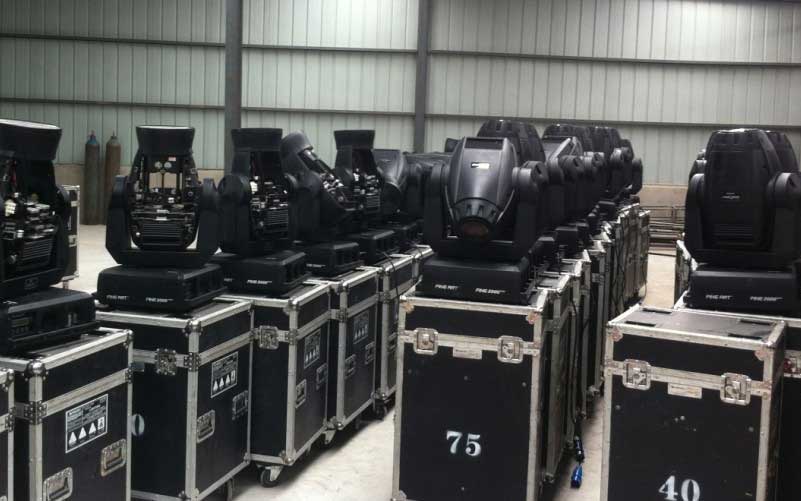 照明設備的租賃價格差異很大